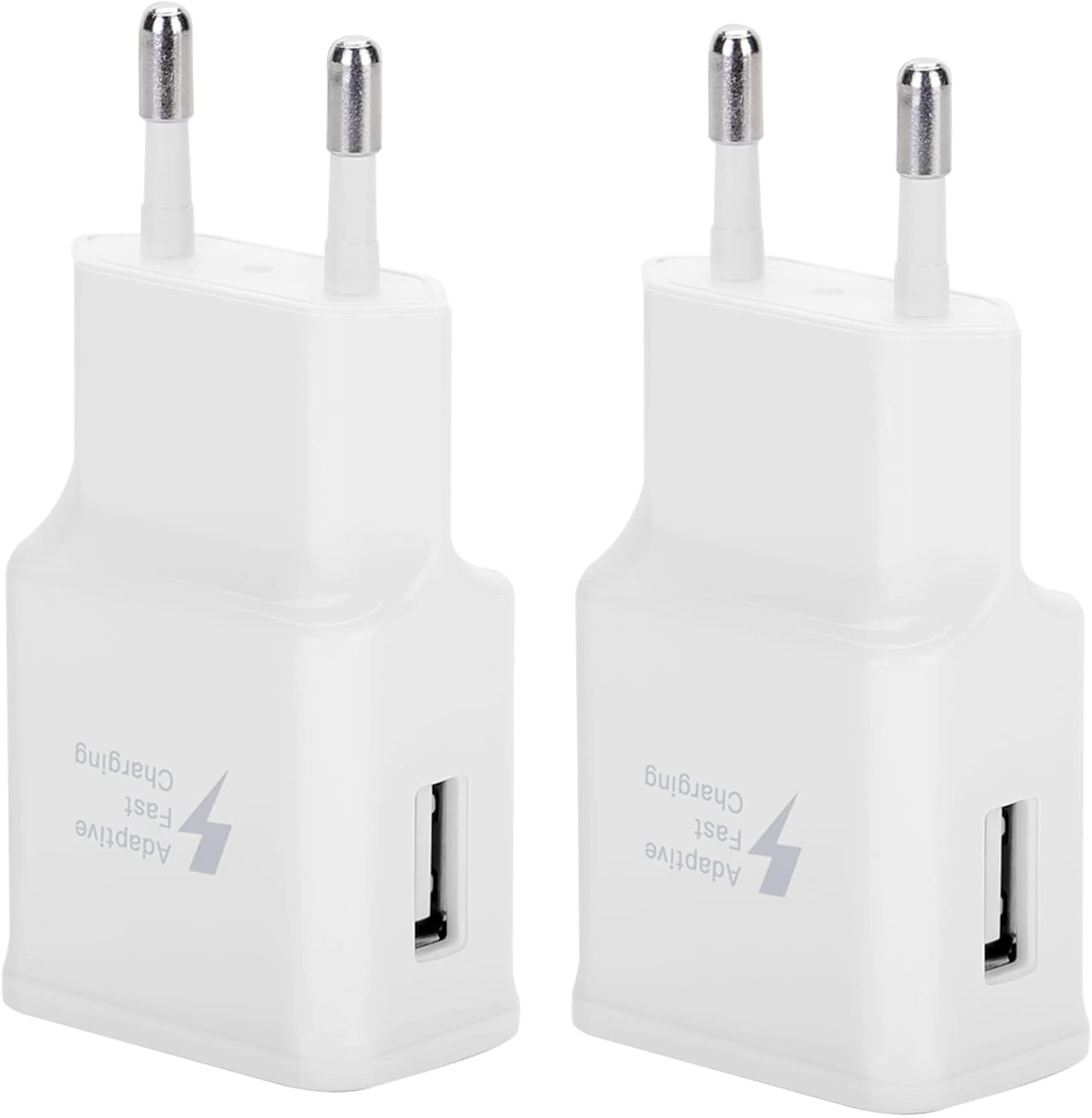 Pachet de 2 încărcătoare USB rapide de schimb, compatibile cu Samsung Galaxy S, A și Z Flip. 2buc