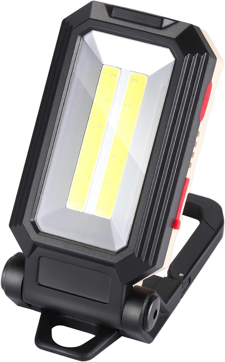 Lampada frontale COB LED super luminosa con angolo di apertura di 230°: luce brillante da