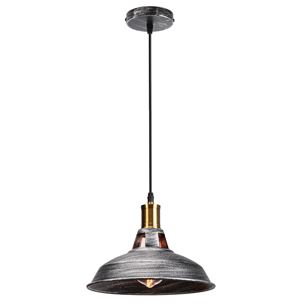 Lustre Suspendu Vitrail Vintage – Abat-jour 20 Cm, Câble Réglable 80 Cm, Style Méditerranéen Pour Salon/chambre