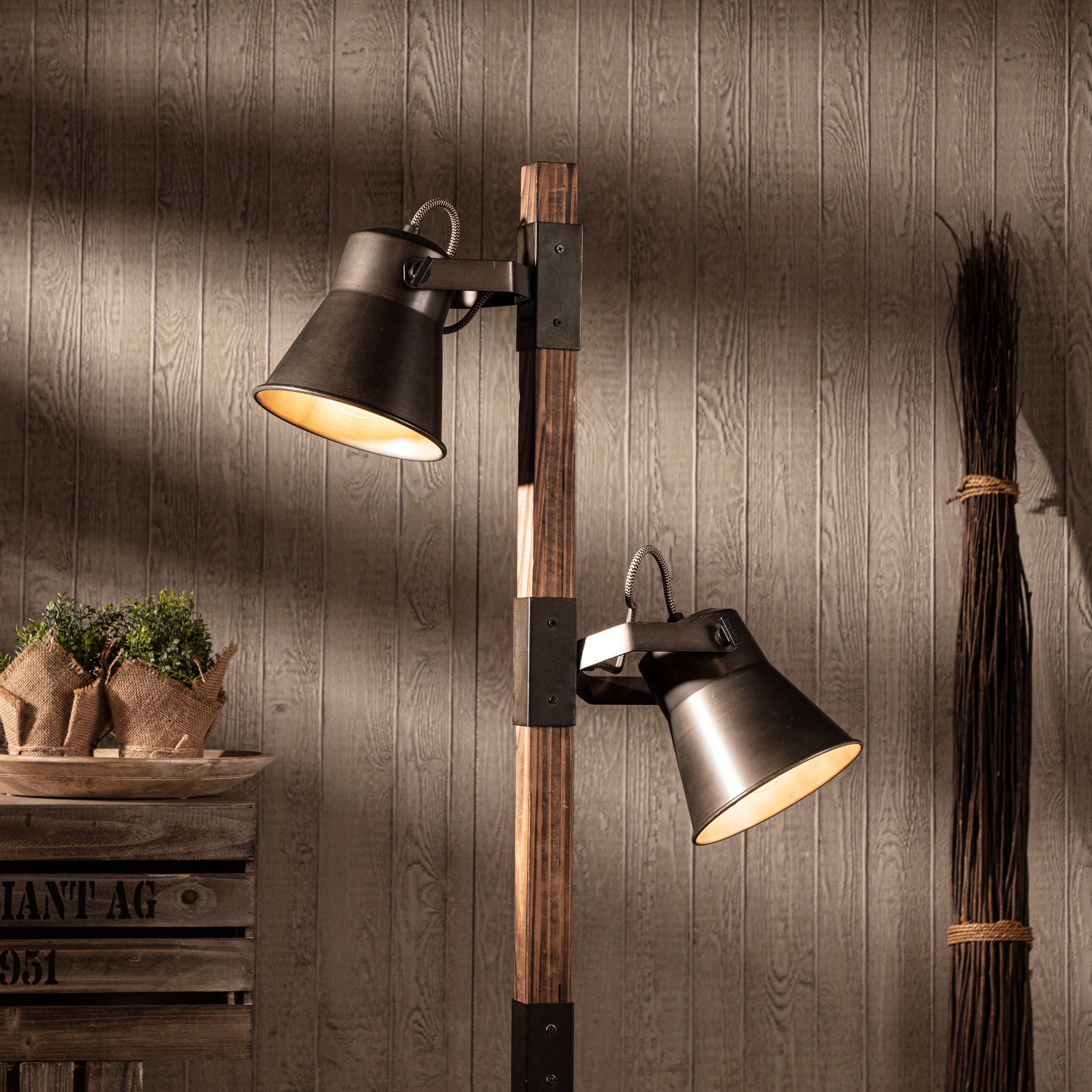 Lampa BRILLIANT, zawieszenie Southsea 33cm naturalny / czarny, 1x A60, E27, 25W, kabel można skrócić / regulowana wysokość - 9