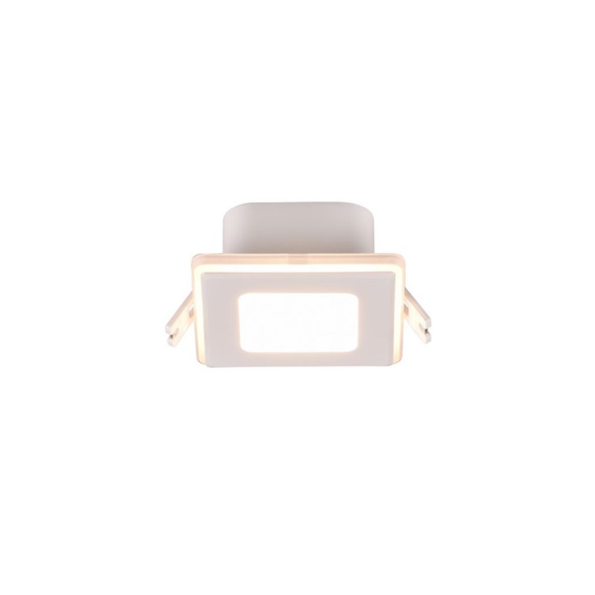 Oprawa wpuszczana LED NIMBUS 5W 3000K 450lm tworzywo sztuczne biała wym:3x8x8cm IP44 Trio