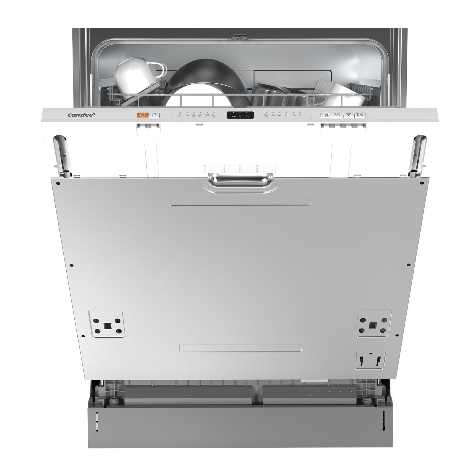 Lave-Vaisselle Encastrable 12 Couverts COMFEE - Programme Nuage, Départ Différé, Lavage Rapide Non Habillé (Sans Façade) - 2