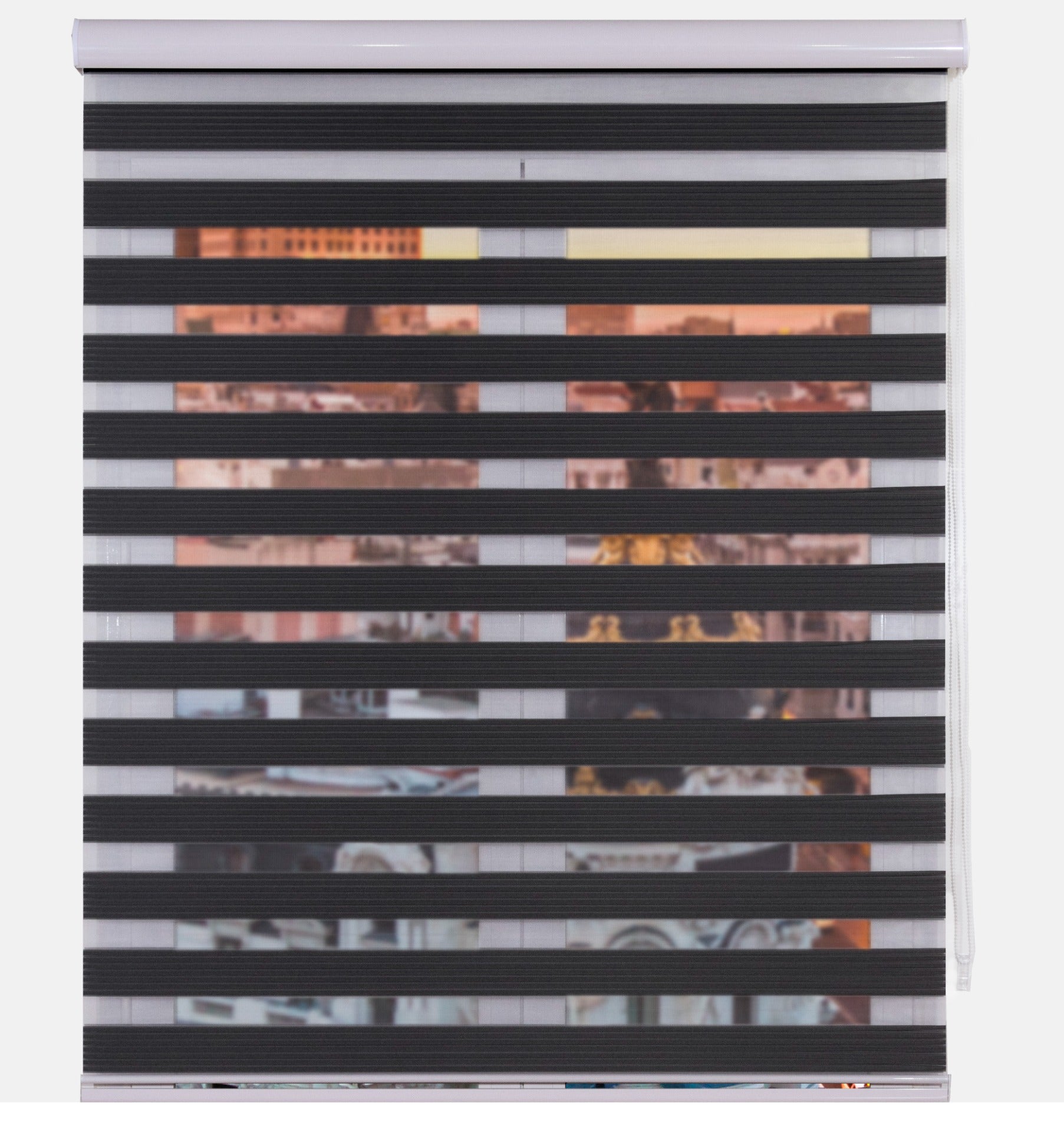 Estoralis   estor enrollable noche y dia   160 x 255 cm (ancho por alto) tamaño de tela 157 x 250 cm   modelo samwell color antracita