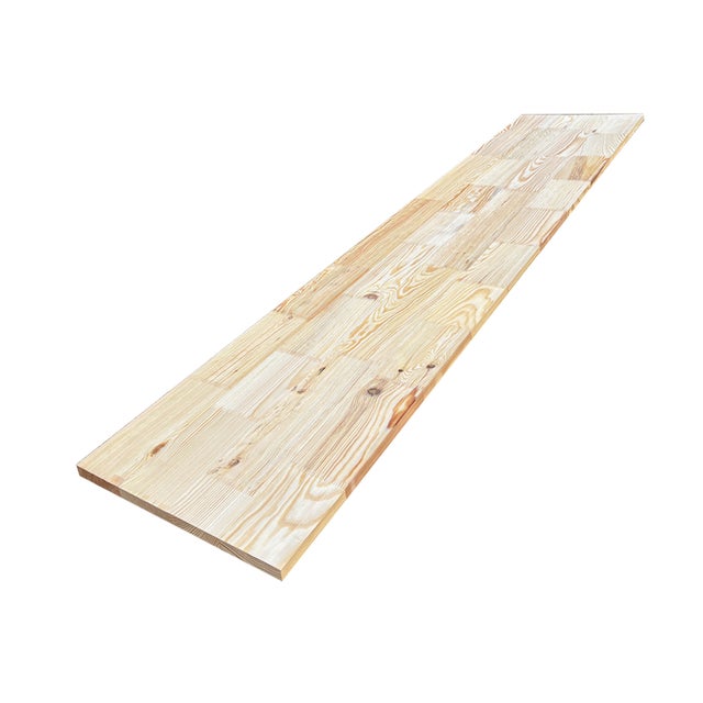 Tablette Pin noueux, L.200 cm x l.30 cm, Ep.18 mm