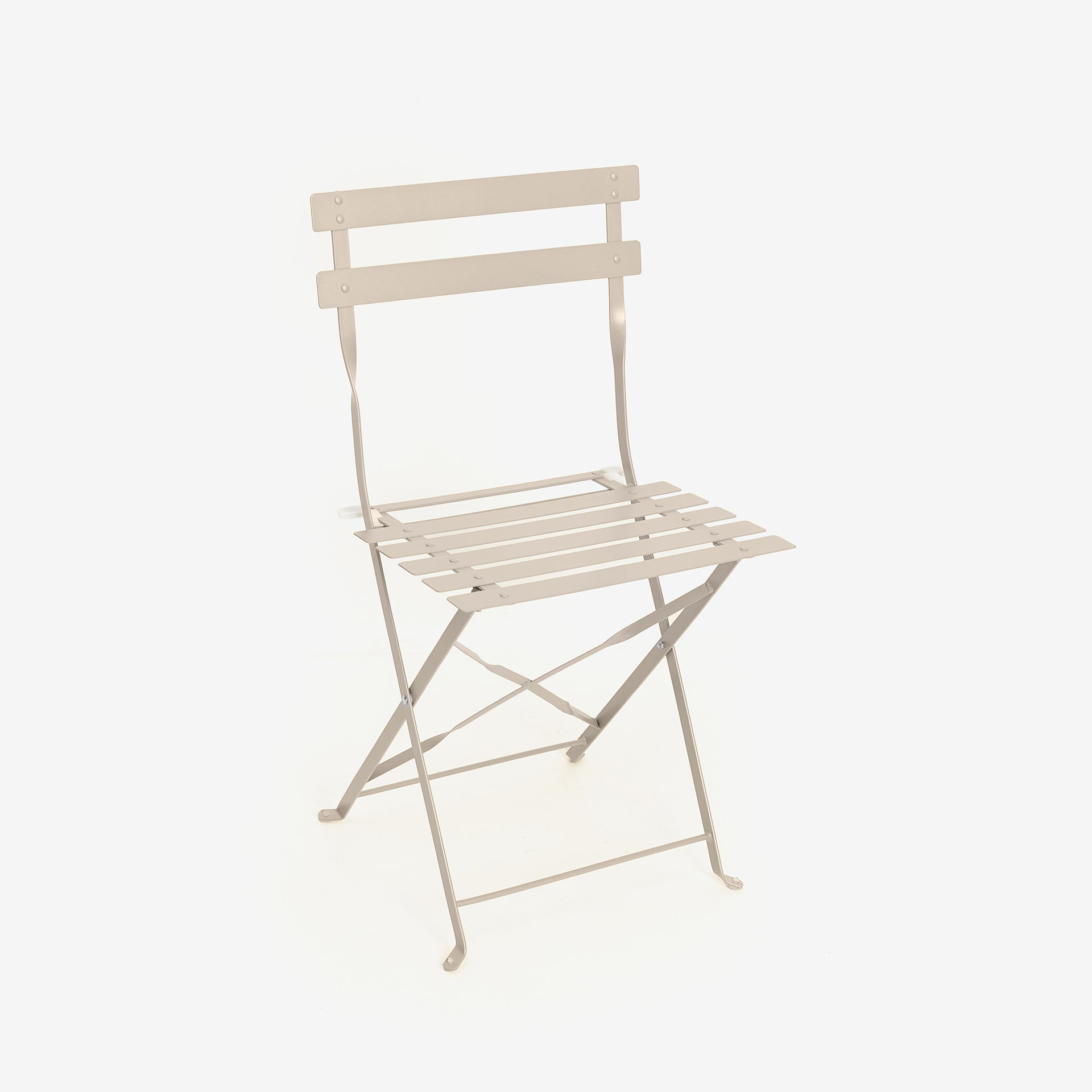 Conjunto de mesa e cadeiras dobráveis, cor branca Conjunto de mesa e cadeiras turquesa para jardim e terraço - 5