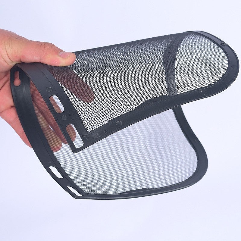 Visière De Protection Plastique Relevable & Casque Anti Bruit Intégré - Modèle Professionnel - Largeur Débroussailleuse & Bricolage - 4
