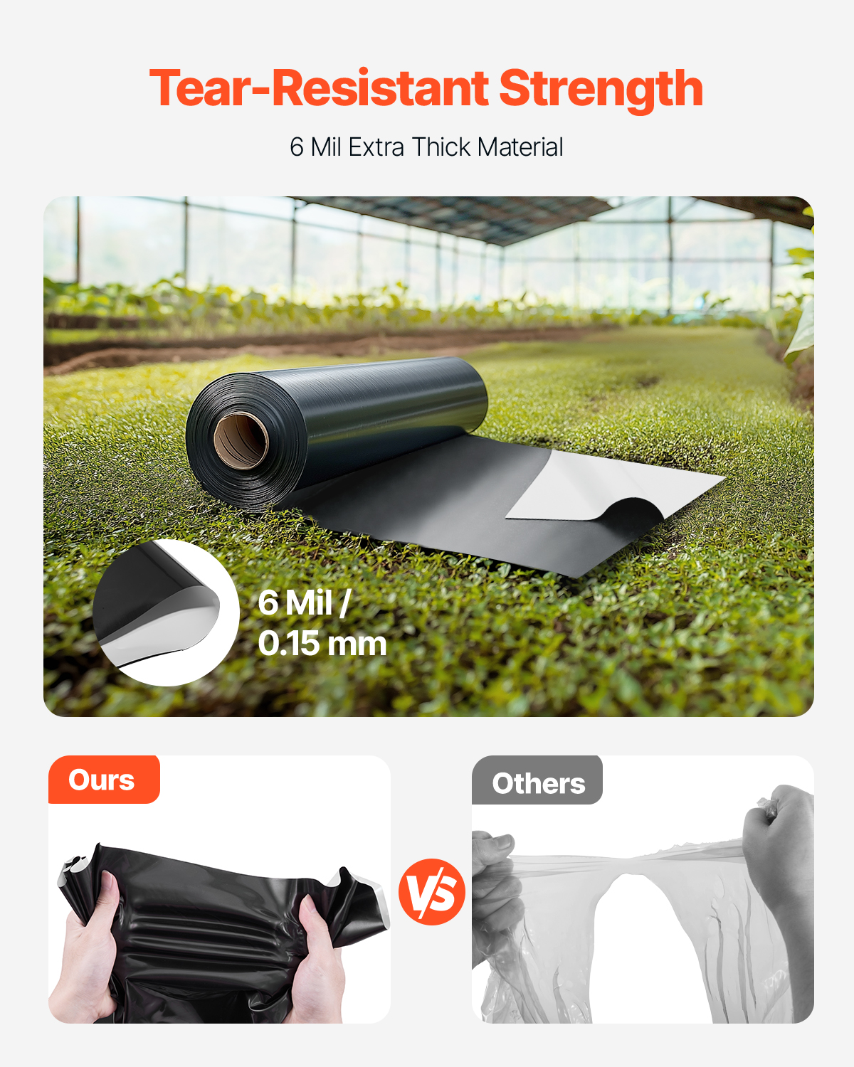 Telo In Polietilene Occhiellato DEXTER L 3 M X H 200 Cm 160 G/m² - Foto 7