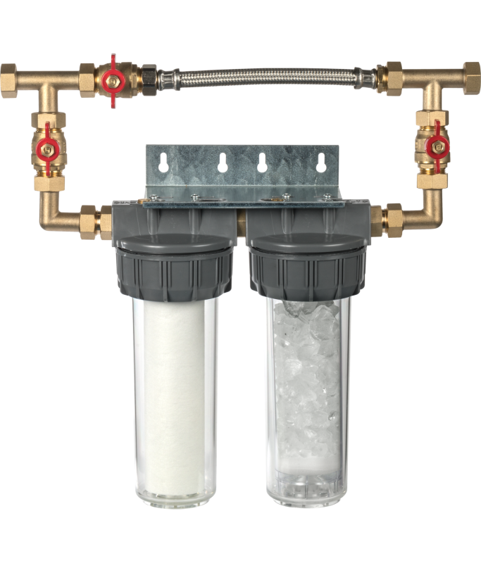 DualoSuper 2 Apic : Filtre Anti-impuretés et Anti-tartre avec by-pass inclinable - 2