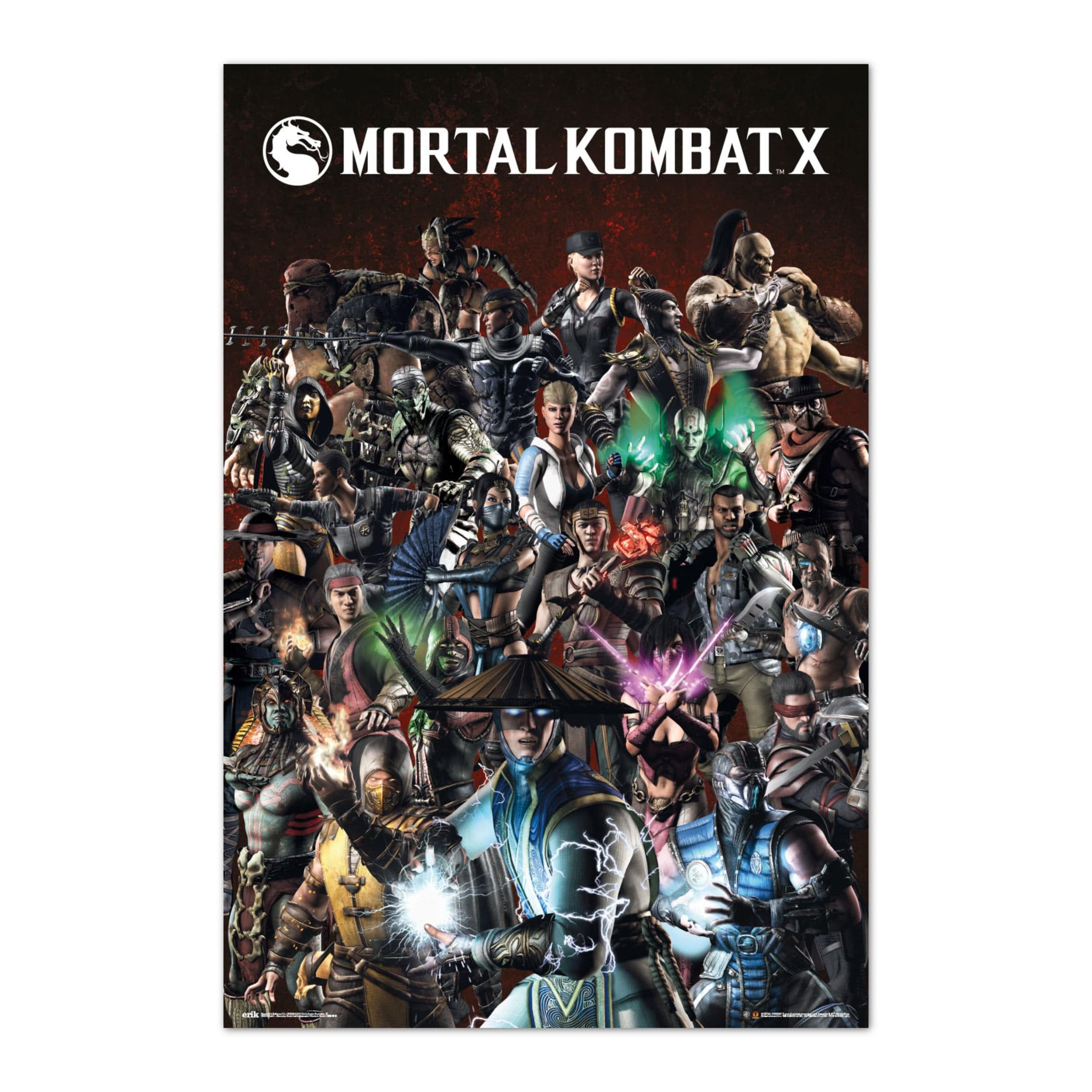 Poster Mortal Kombat - Characters 61x91.5cm | Leroy Merlin