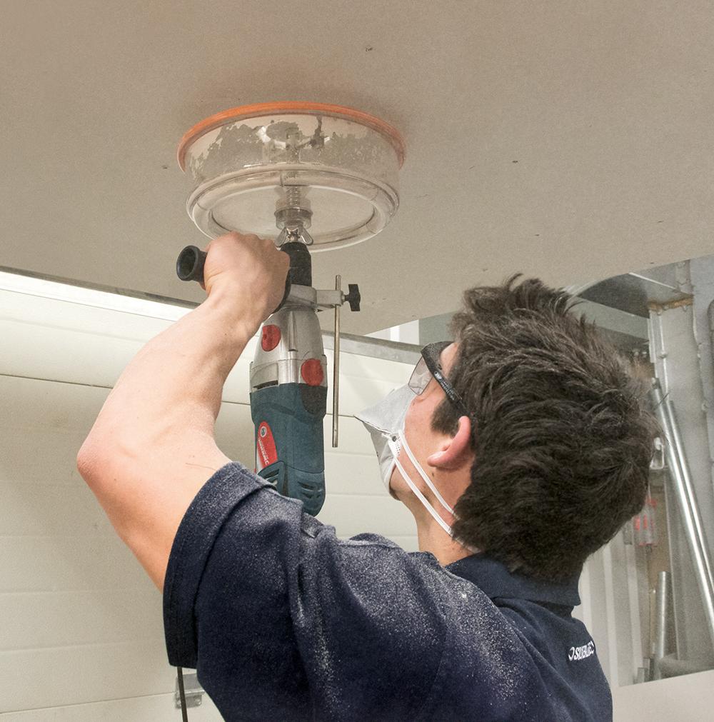 Fresa Scomparsa 67mm 200 Rondelle Con Fresa In Polistirolo 67mm - Utensile Per Lavorazione Del Legno E Fai Da Te Accessori Workshop