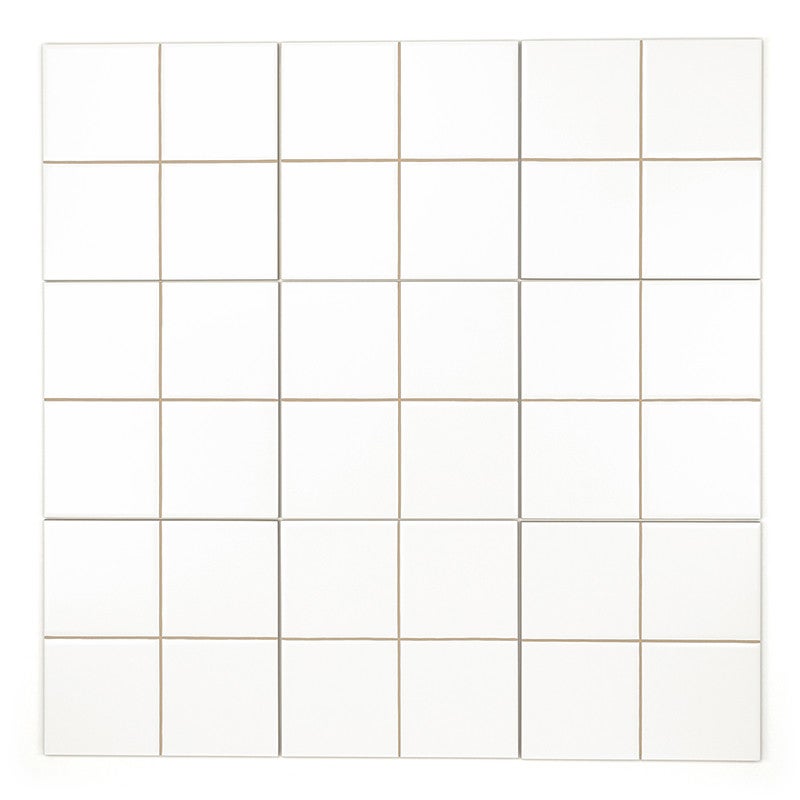 Pure Blanc Mat 20x20 PRÉDÉCOUPÉ (10x10) - 2