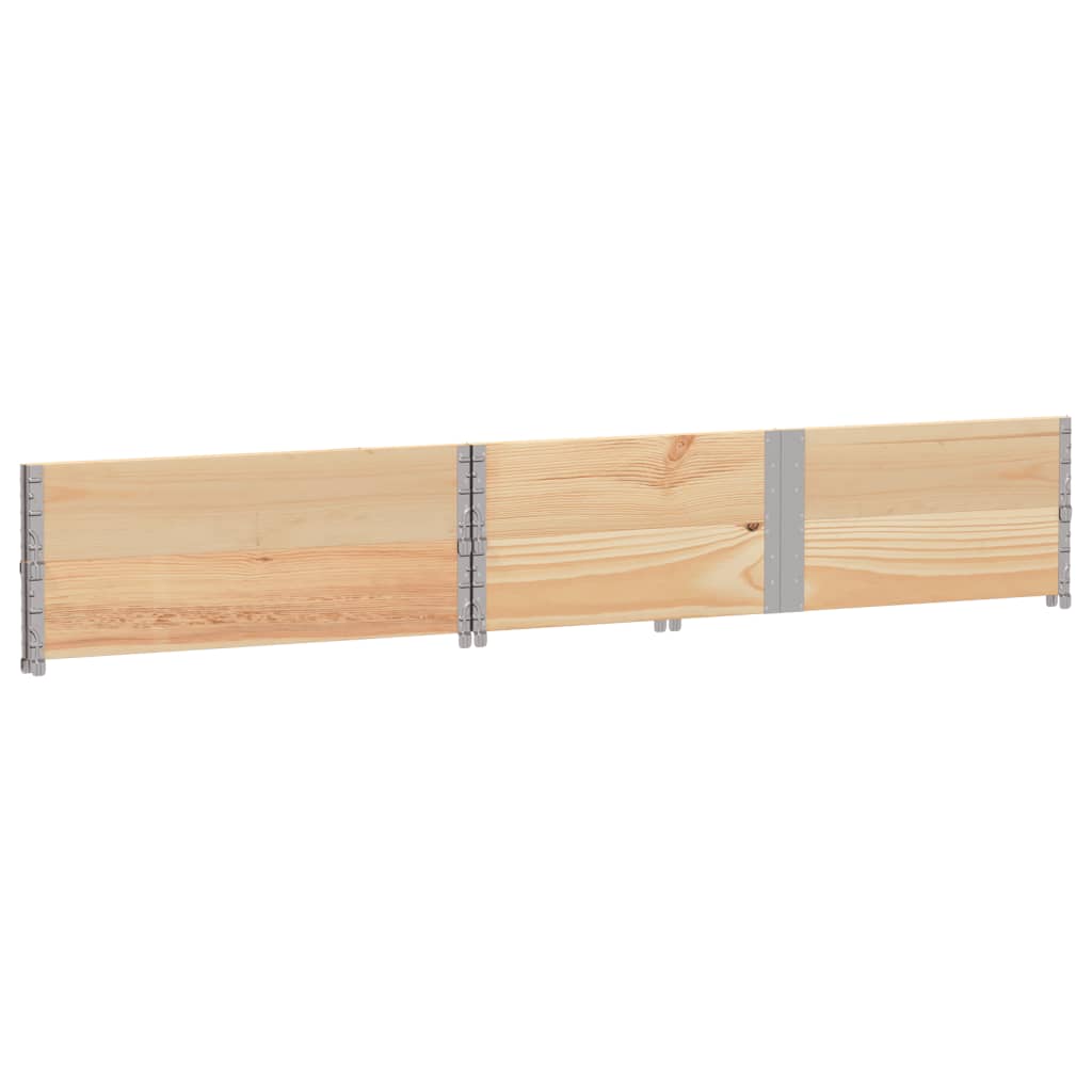 Jardinière bac lit surélevé plantes fleurs terrasse jardin 150 x 100 cm bois de pin massif marron 02_0037416 - 3