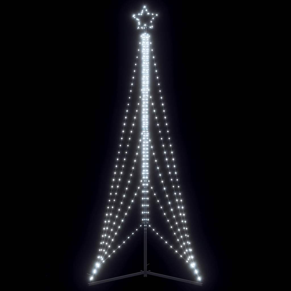 Choinka LED 525 diod LED Zimna biel 302 cm vidaXL
