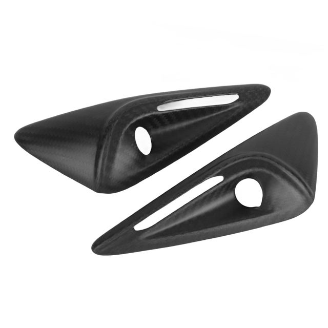 1 paire couvercles caméra clignotant carbone mat, Tesla Model X 2023.