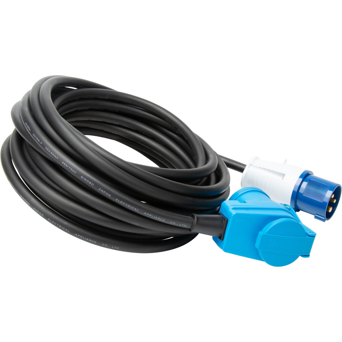 Schuko Extension Cable - H07RN-F 3G 1.5 Cavo Di Alimentazione Lungo 20