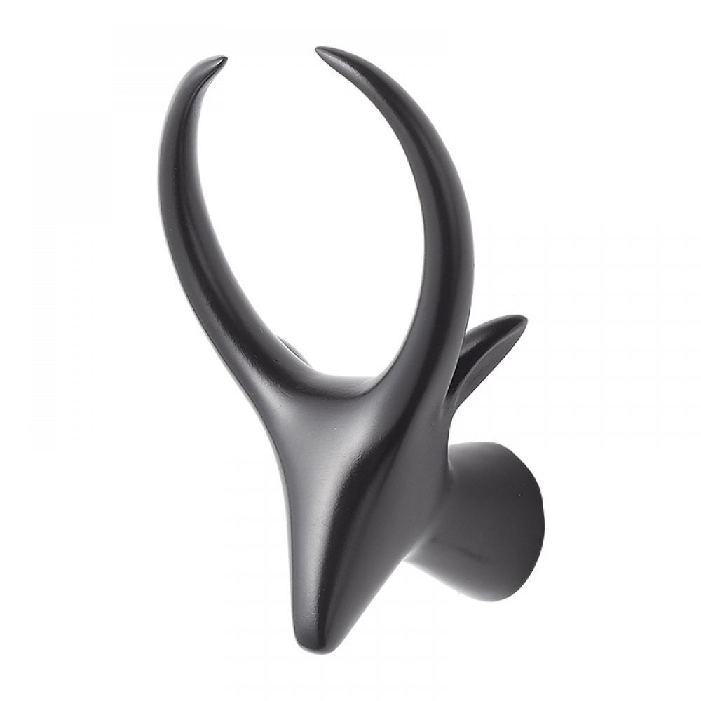 3-częściowy wieszak na ubrania z żywicy w kształcie głowy zwierzęcia do pokoju dziecięcego