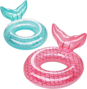 Bouée Piscine Gonflable – Tapis Coussin PVC – 119x58cm – Flotteur Pour Plage, Lac, Rivière – Détente Et Bronzage