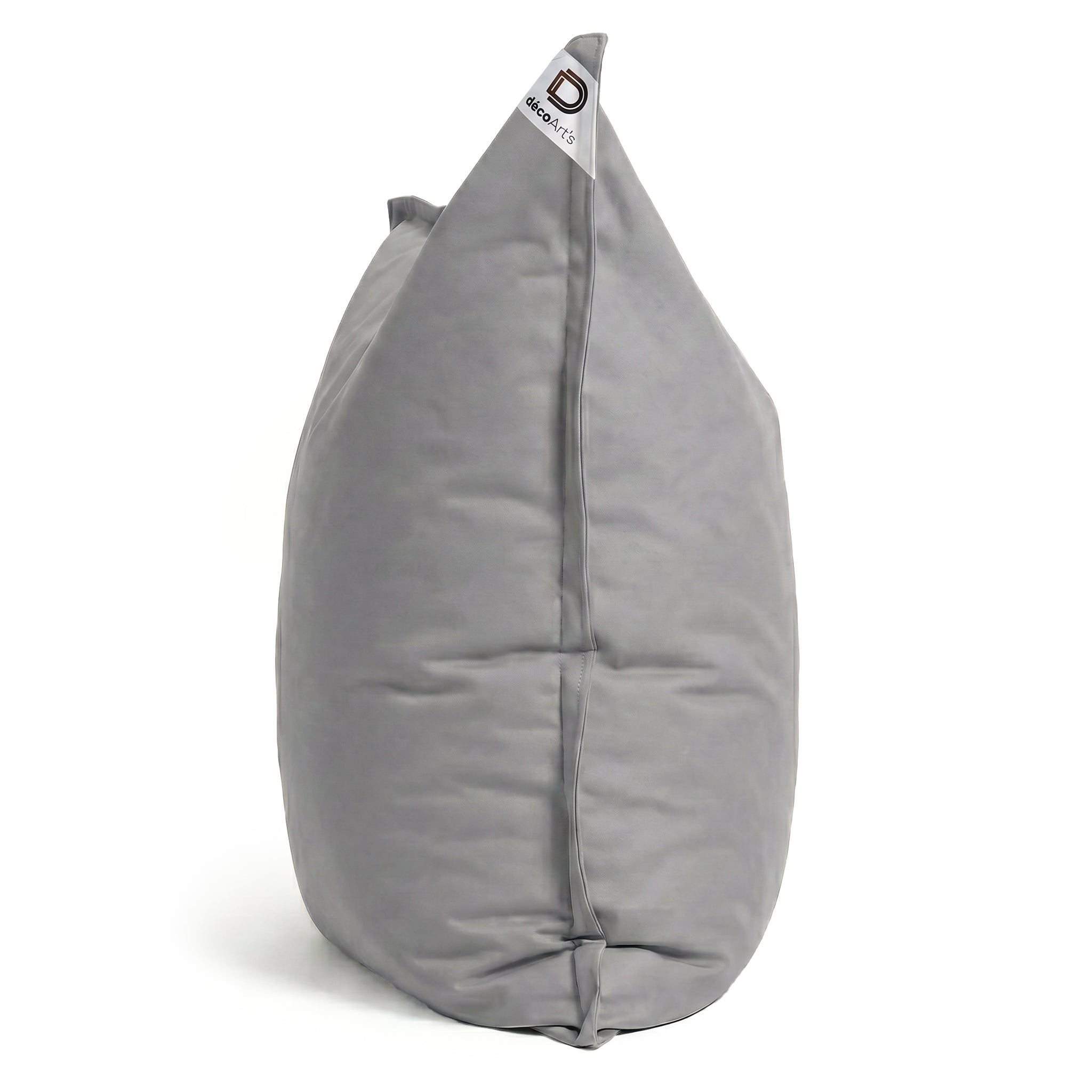 Housse pour Pouf Géant XXL 180x140cm Intérieur et Extérieur - Gris galet - 3