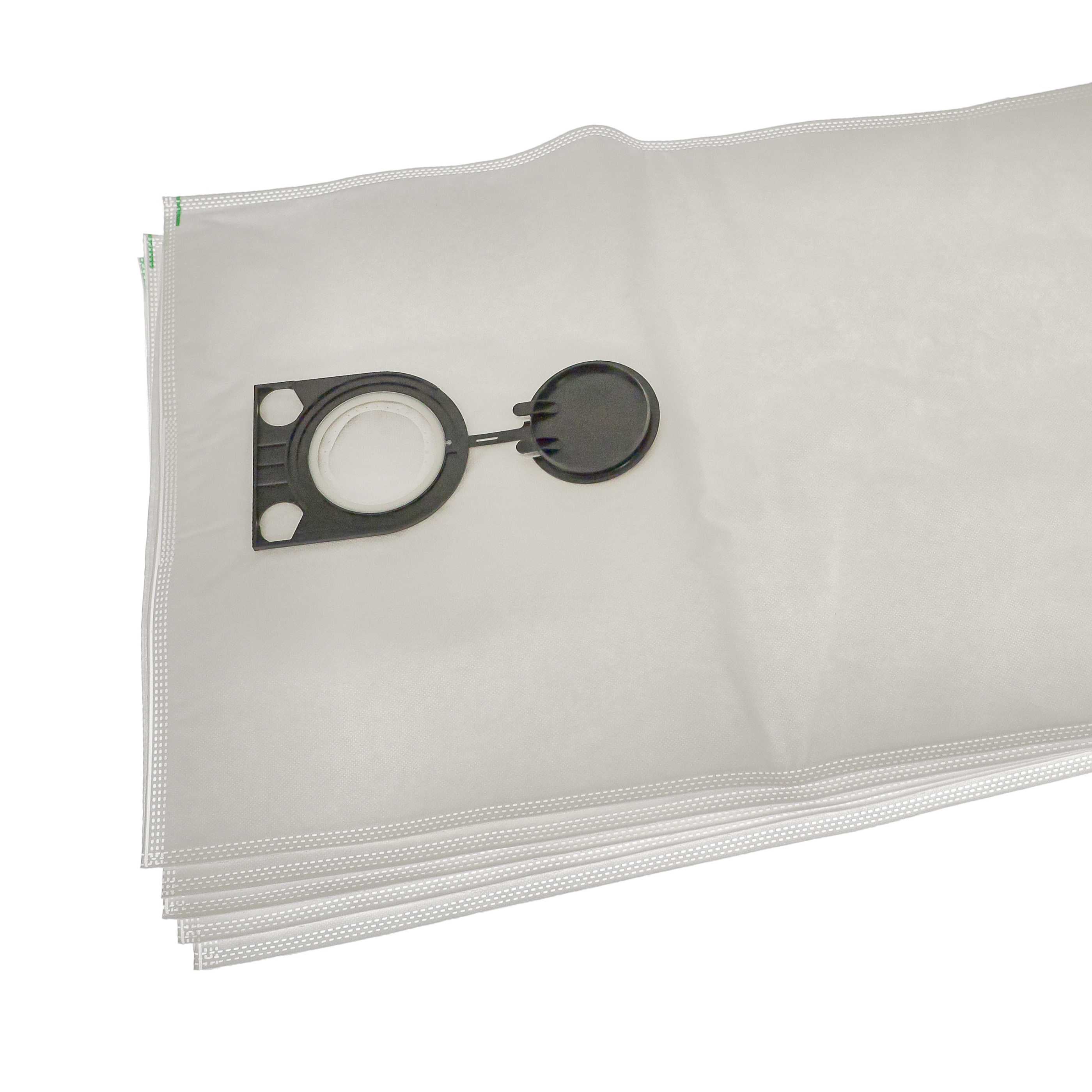 vhbw 5x Sacs remplacement pour Hikoki 66370133, 338634 pour aspirateur - microfibre non tissée, 66cm x 40cm blanc - 4