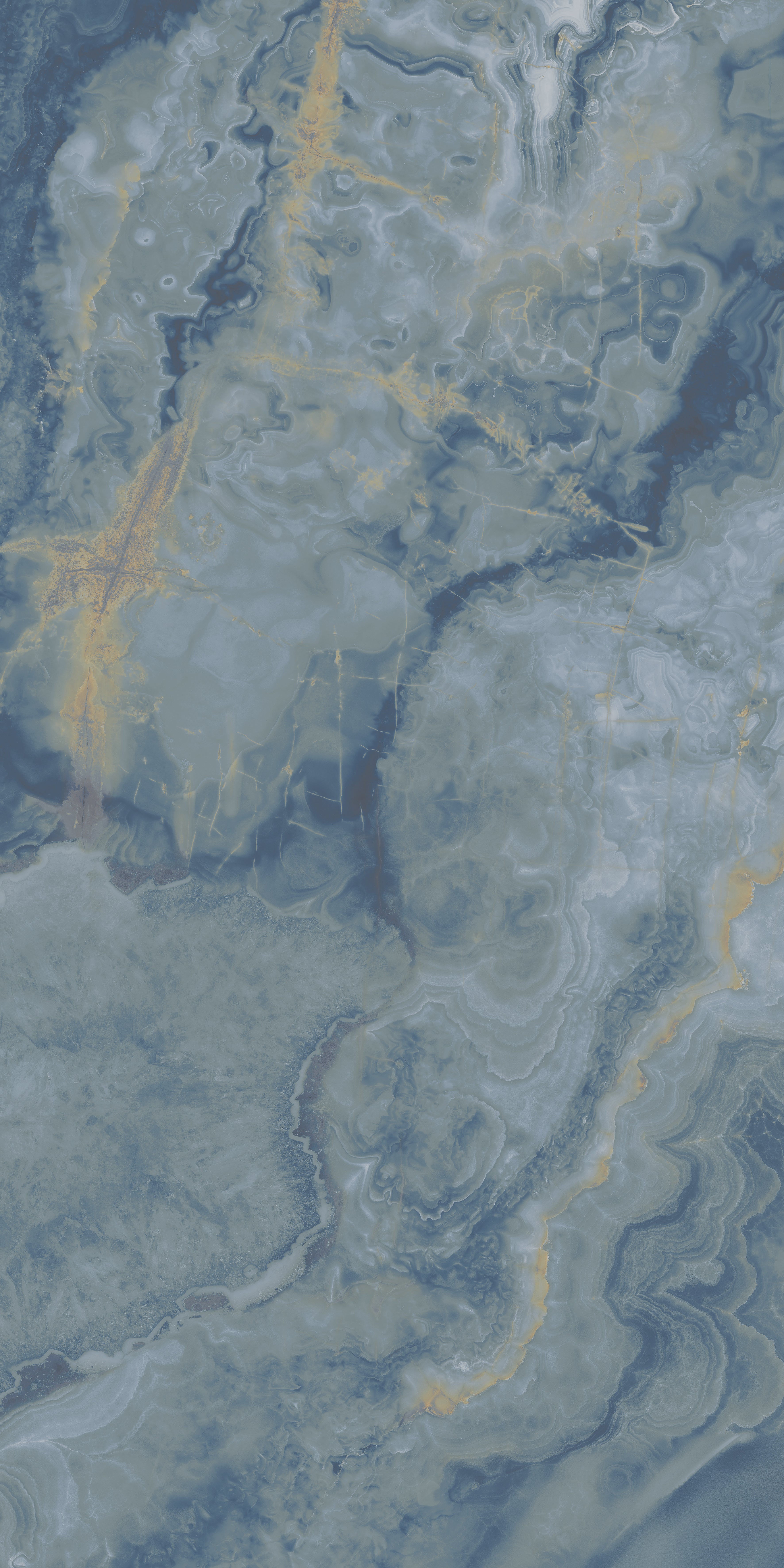 Carrelage sol / mur effet marbre bleu ONI POLISHED BLUE l.60 x L.120 cm Brillant LIMCARO - 5