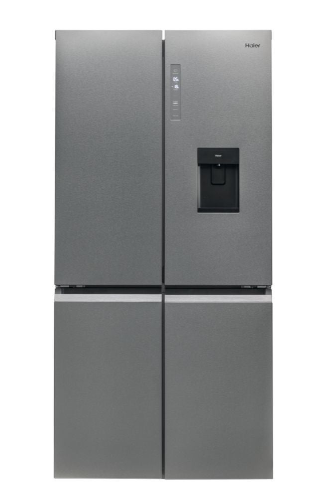 Haier Cube 90 Serie 5 HTF-520IP7 frigo américain Autoportante 525 L F Platine, Acier inoxydable - 2