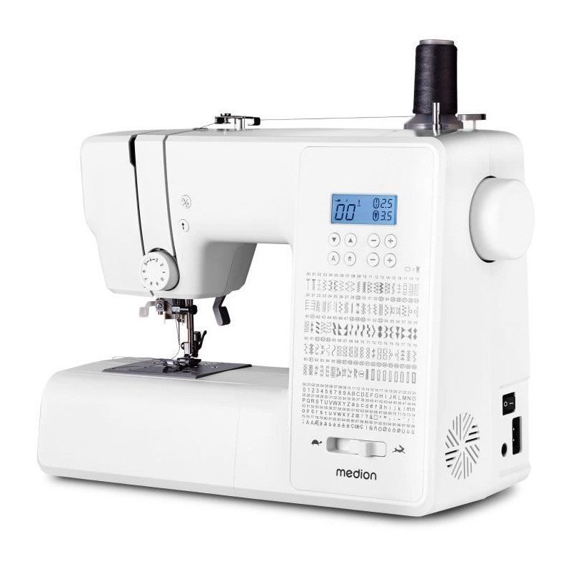 Maszyna do szycia Medion SD 36 270 programowalnych ściegów 14 automatycznych dziurek