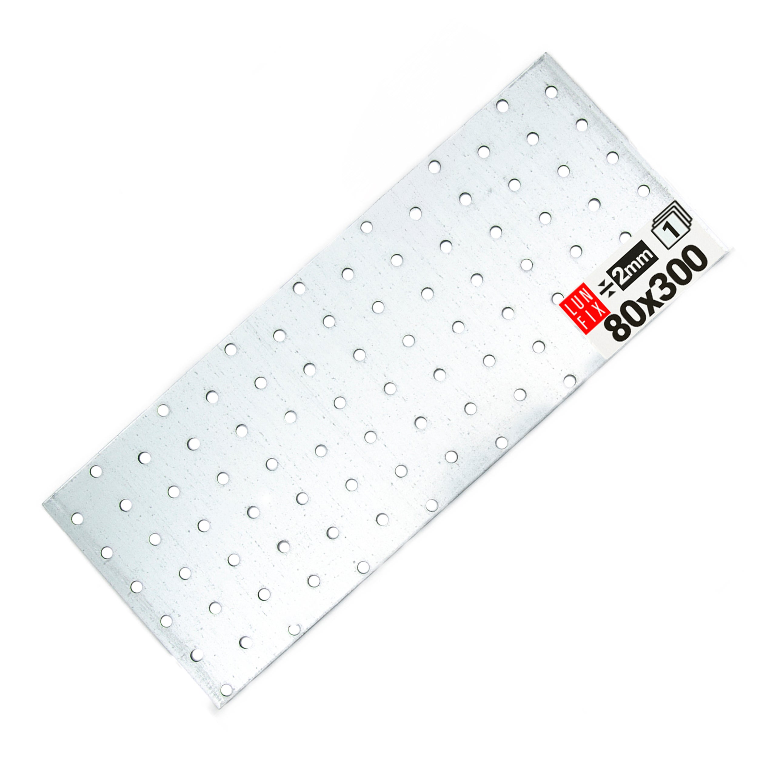 Płytka perforowana 80x300x2 mm 1szt.