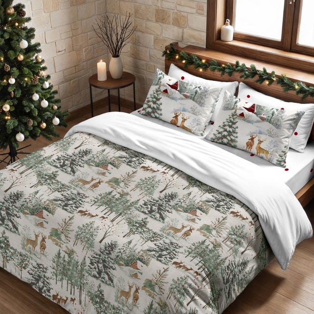 Housse de couette avec boutons-pression Laponia 57 220x220 cm