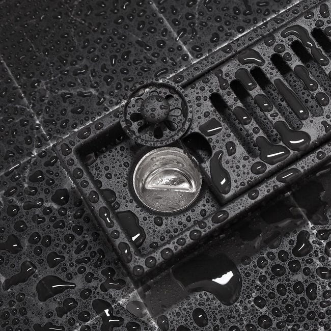 Scarico a Pavimento a Pedale per Doccia, in Acciaio Inox, con Scarico a Pavimento a Pedale per Doccia, in Acciaio Inox, con