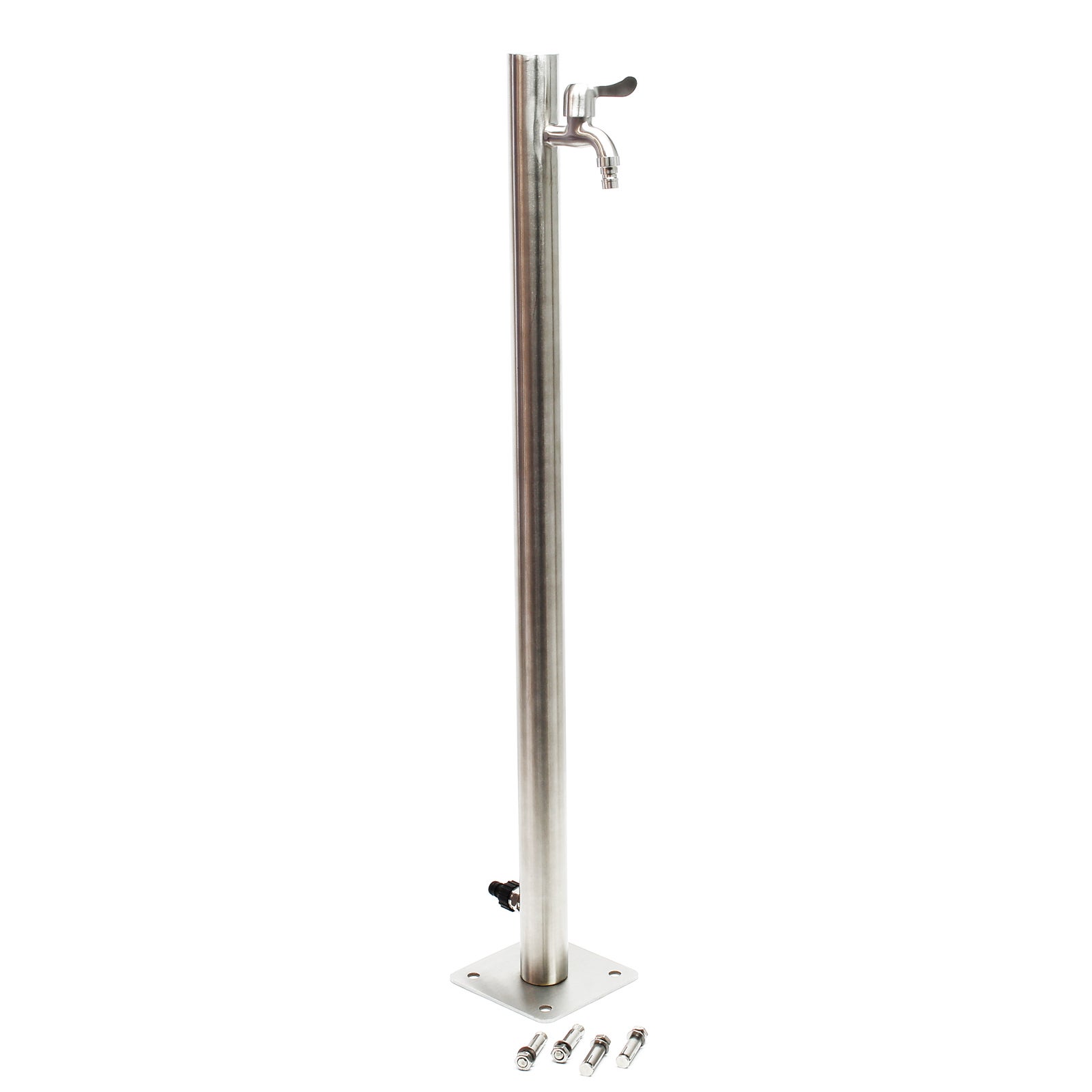 Colonne D eau En Acier Inoxydable 95 5 Cm Forme Ronde Avec 