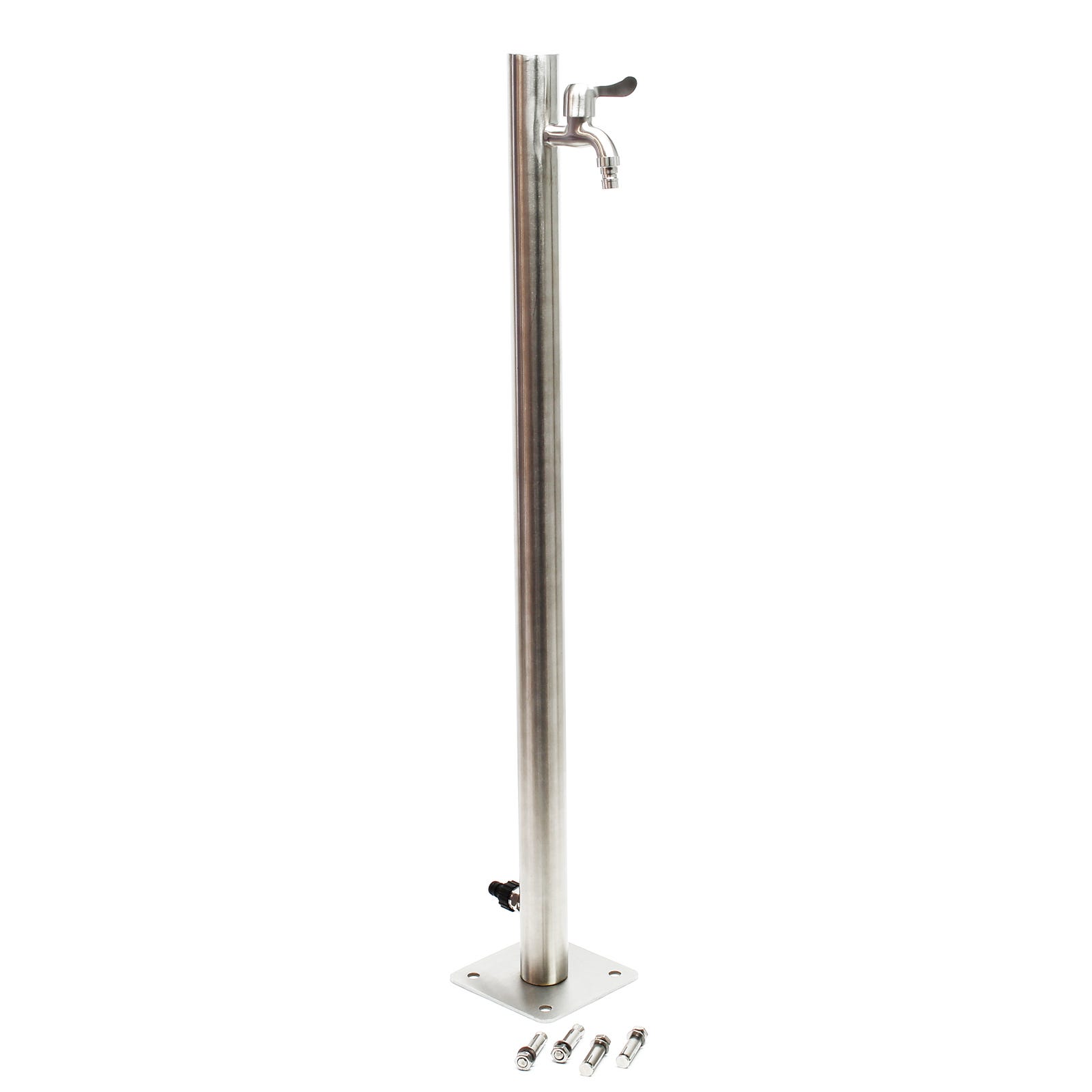 Colonne D eau En Acier Inoxydable 95 5 Cm Forme Ronde Avec Colonne D eau En Acier Inoxydable 95 5 Cm Forme Ronde Avec
