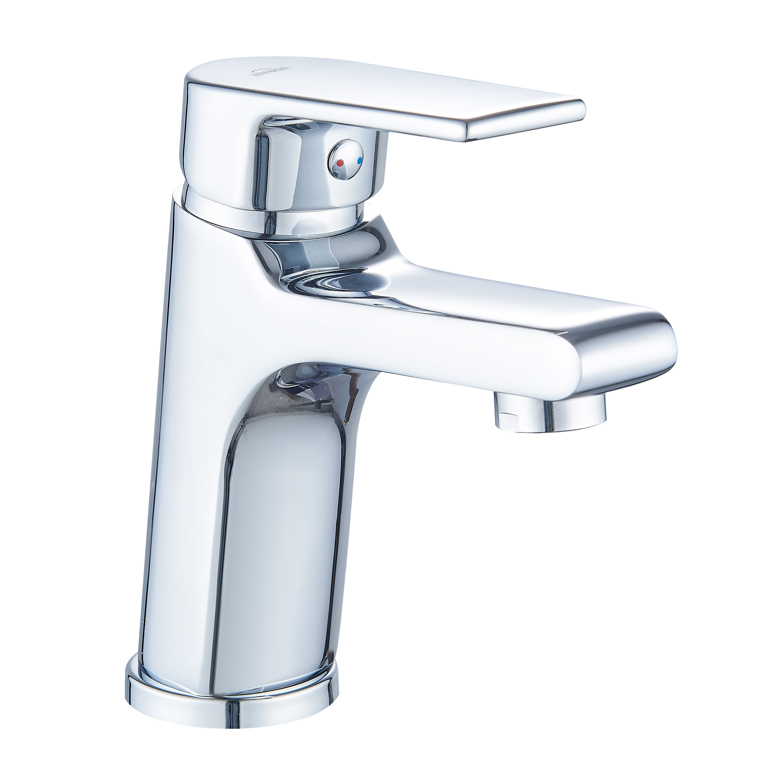 Kran do Łazienki Bateria Łazienkowa Umywalkowa Stojąca INVENA Kalon Chrom