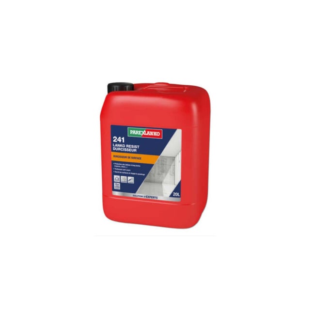 Minéralisant et durcisseur de surface pour façades enduites et sols en béton 241 LANKO RESIST Durcisseur PAREXLANKO - 100m² - 20 L