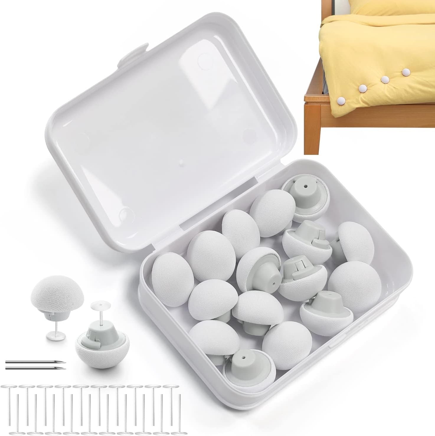 12 Pièces Attaches De Couette, Clips De Housse Couette, Clip De Couette Clip De Couette Clip Housse De Couette Pince A Pince Pour Drap Couette Pour Draps Rideaux 95820725