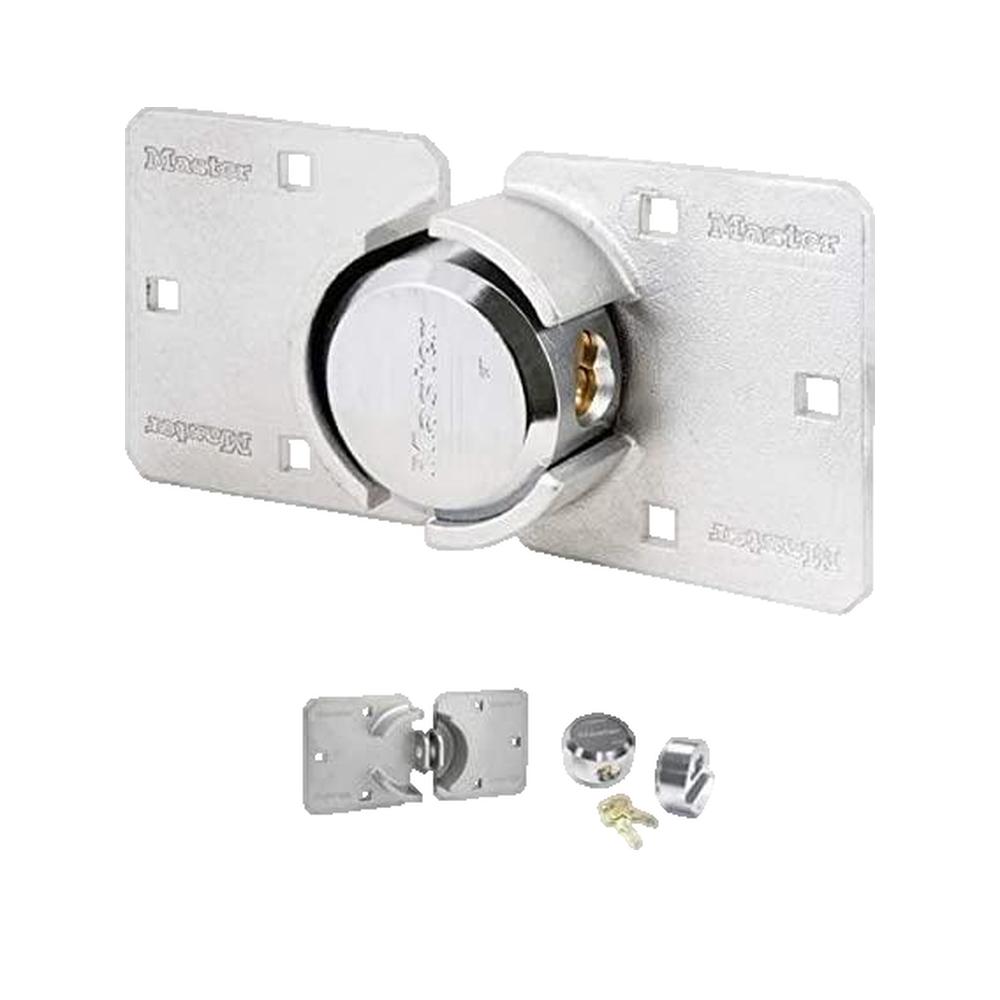 Zestaw kłódek i zasuwek Master Lock Silver Steel 736EURD