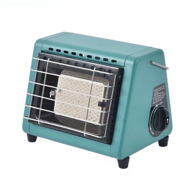 BOMCLAP Hornillo portátil de camping Mini, calentador de manos multiusos, hornillo 2 en 1 sin humo