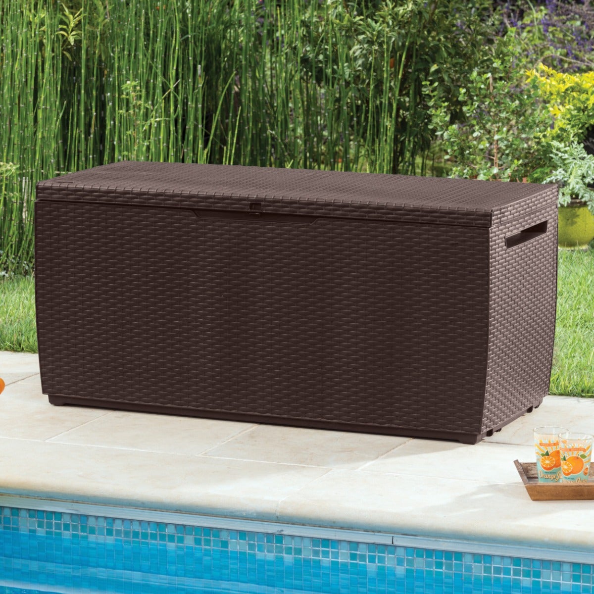 Coffre Keter Capri marron 123 x 53,5 x 57 cm - 5