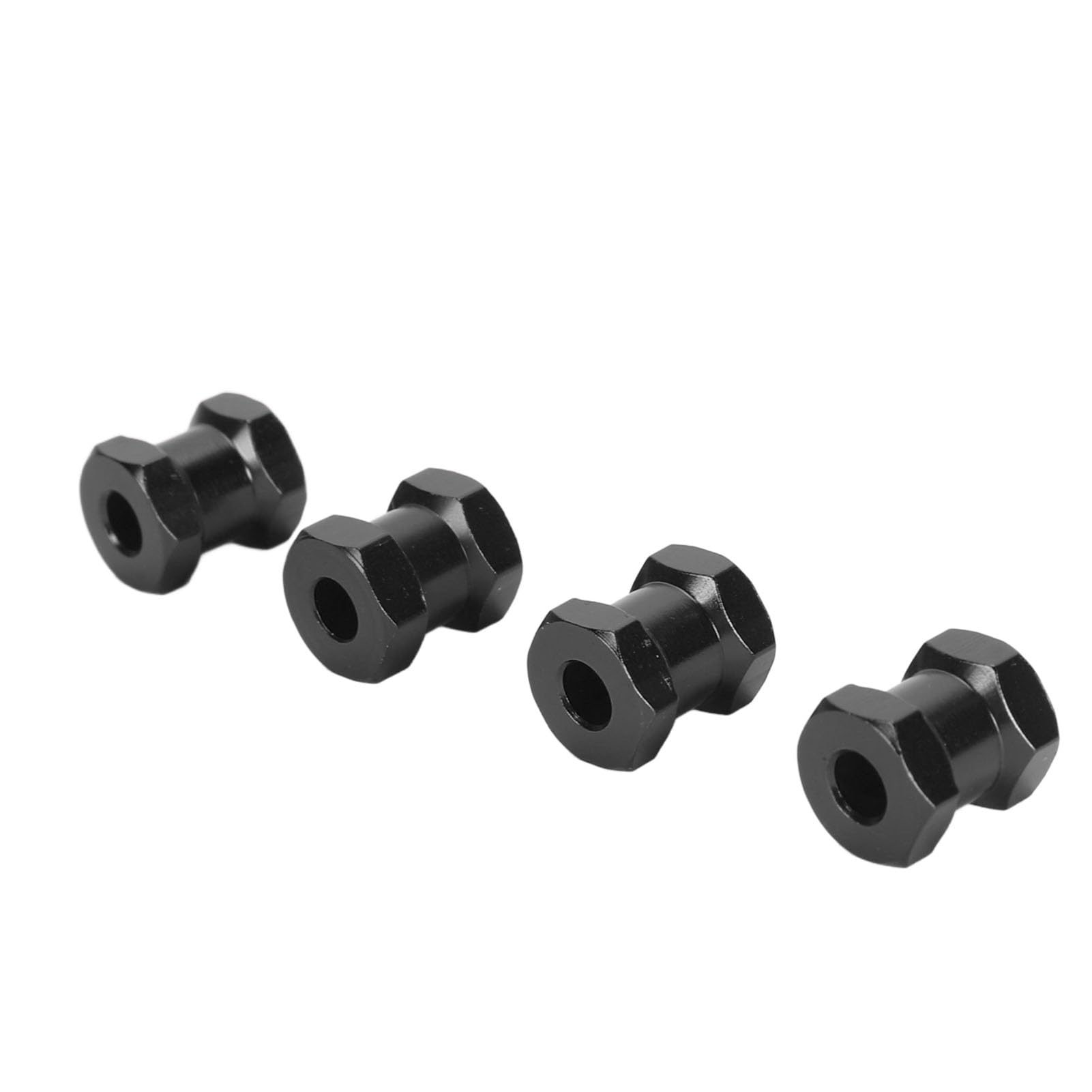 CENPEK 4 Pezzi distanziali Ruota RC 12mm mozzi esagonali accoppiatore accoppiatore Alluminio 25mm Estensione Offset per 1/10 RC Crawler Ricambi Auto-Blu