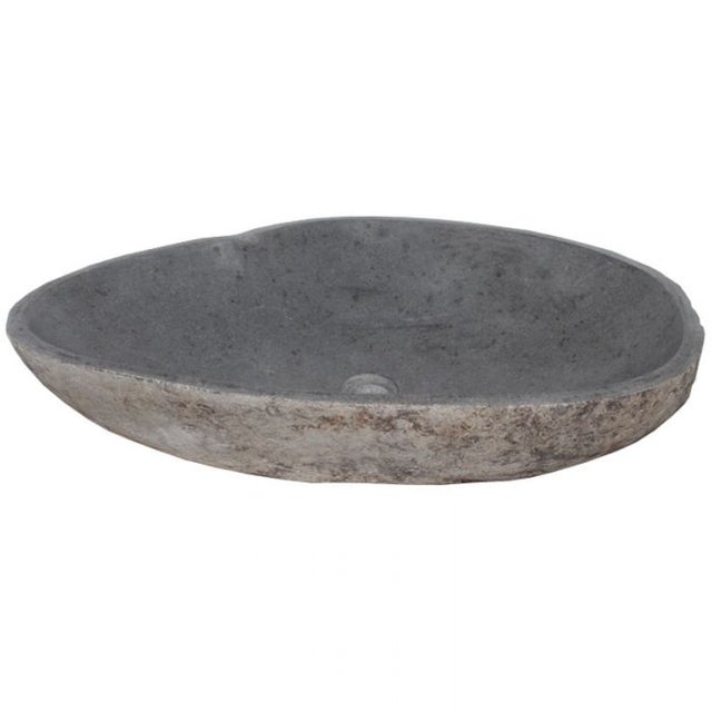 Très grande vasque à poser en pierre de rivière 60-90cm - CHOIX SUR PHOTOS - pièce unique