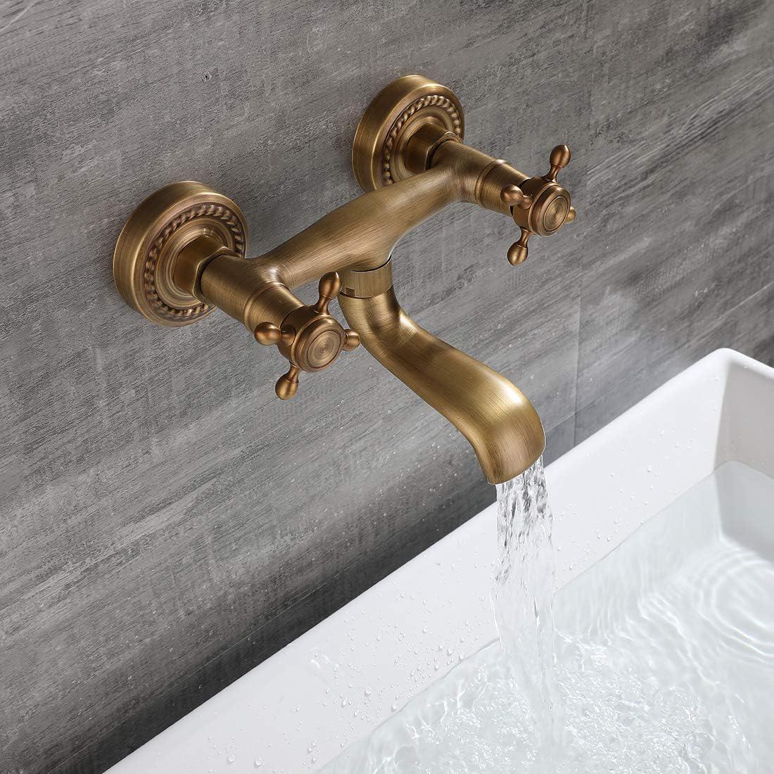 Robinet De Salle De Bain Vintage, Mitigeur Eau Chaude Et Froide Mitigeur Vintage G 3 8 96676479