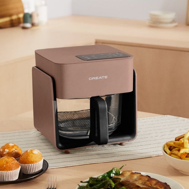AIR FRYER STUDIO CRYSTAL – Szklana frytkownica powietrzna 4,2 l, 1300 W