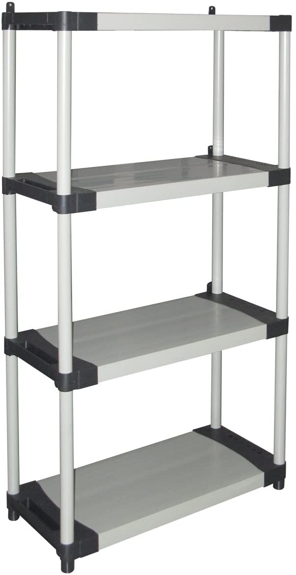 Shelving Inc. Scaffalatura In Filo Cromato 3 Ripiani – 76,2 X 20,3 Cm, Portata 362 Kg Per Ripiano, Regolabile