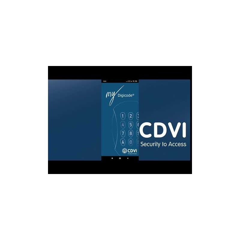 Clavier codé extérieur DIGICODE® CDVI - Bluetooth - 4