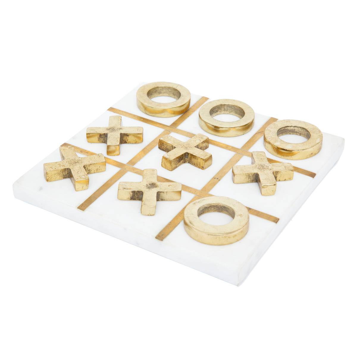 Jeu de morpion Issac 35x35cm bois - Atmosphera Créateur d'intérieur - Jeux - Jouets