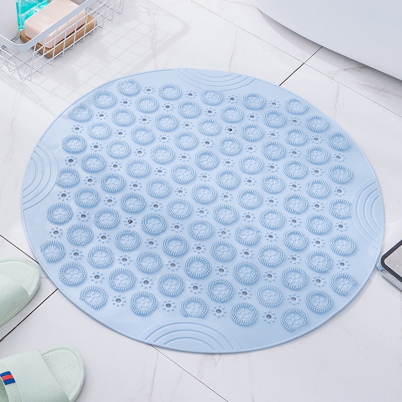 Ensemble De Salle De Bain En Pâte De Verre – Dégradé De Bleu – Vintage