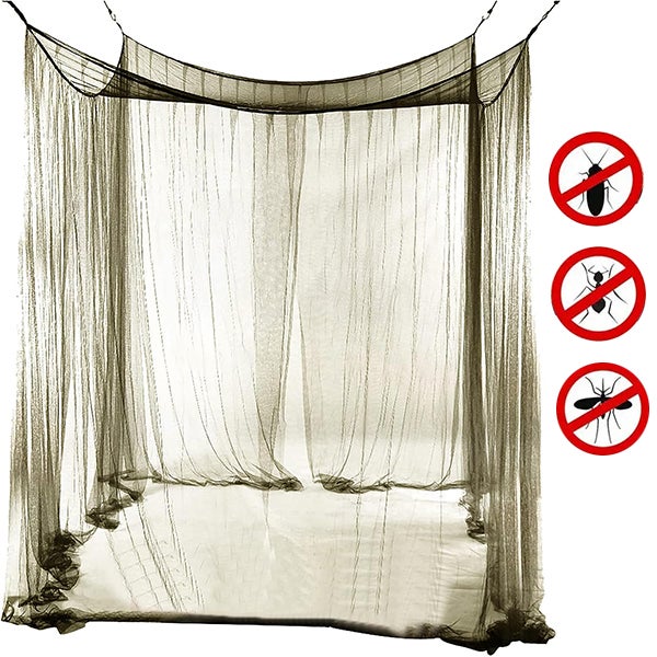 Dellyy Zanzariera Per Ombrellone Da Giardino - 2,3 X 3m - Protezione Da Insetti Per Gazebo E Terrazzo