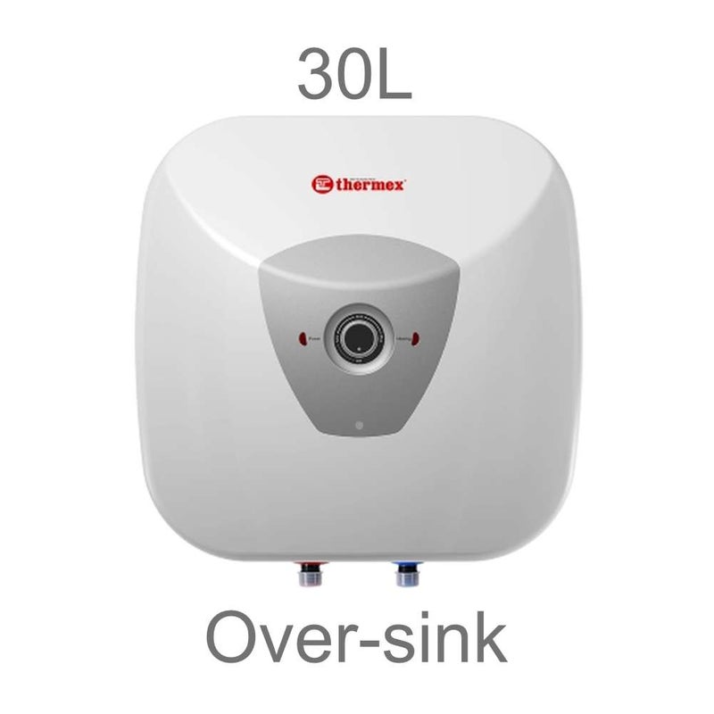 Elektryczny podgrzewacz wody THERMEX HIT PRO 30L, montaż nad zlewem (przyłącza na dole)