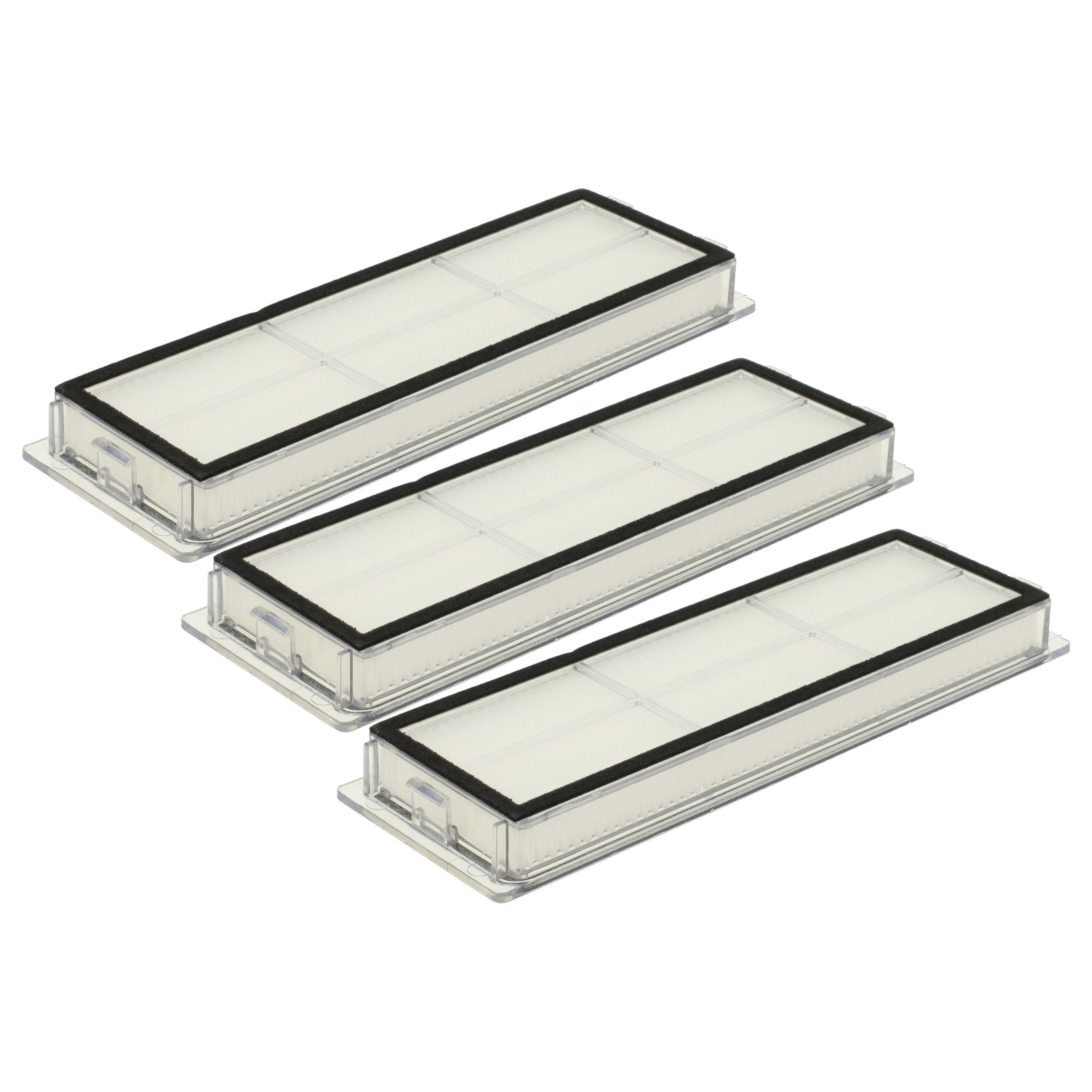 Vhbw 3x Filtre HEPA compatible avec Dreame L10 Pro, Z10 Pro, W10, W10 ...