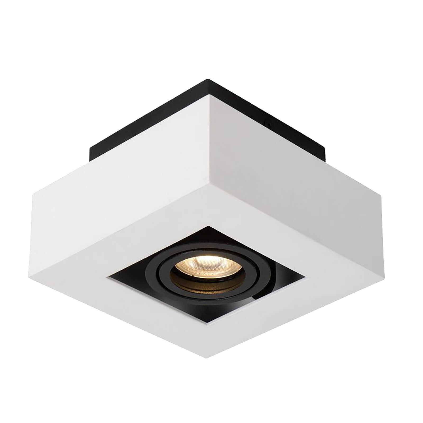 Reflektor sufitowy Spot CASEMIRO czarno-biały 1xGU10x50W wym: 8,6 x 14 x 14 cm IP20 Italux - 4