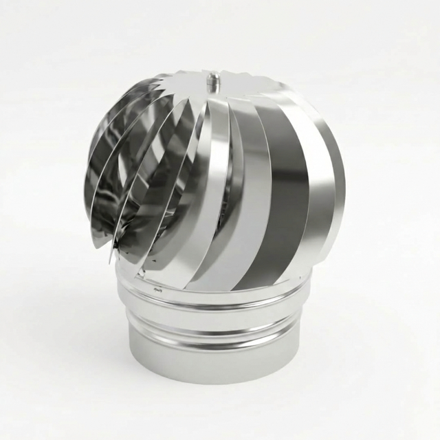 Griglia Terminale Di Scarico In Acciaio Inox Per Canna Fumaria, Caldaia e Stufa 80 - STABILE Griglia Terminale Di Scarico In Acciaio Inox Per Canna Fumaria, Caldaia e Stufa 80 - STABILE